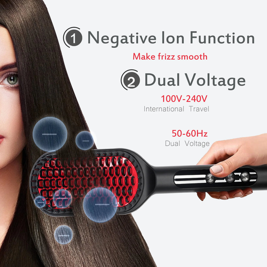 Ionic Infrared Hot Comb