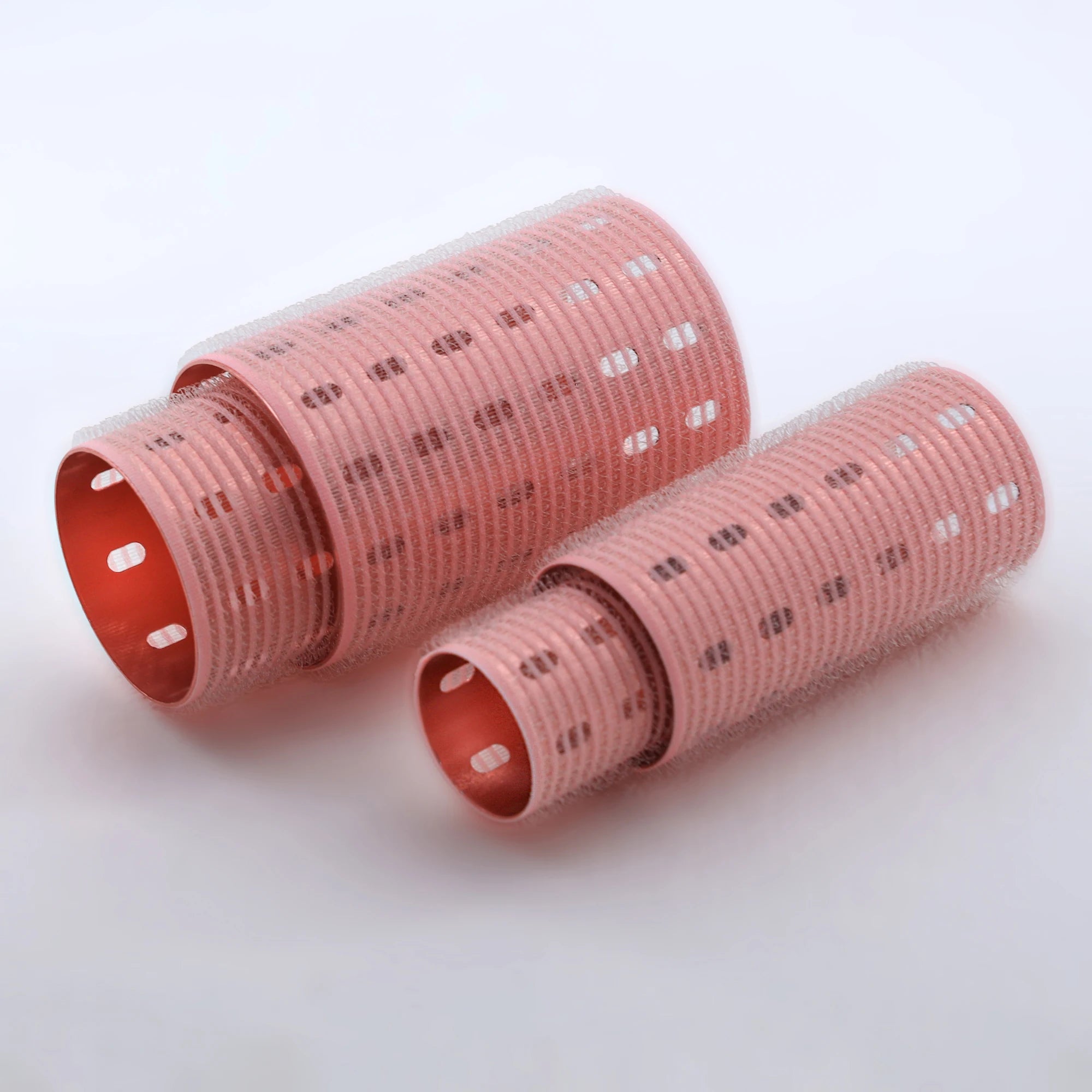 6pcs Rose Red Thermal Hair Roller